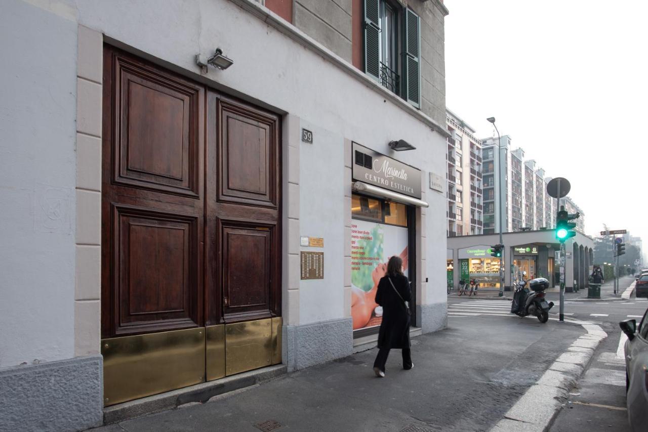 Art & Design On The Corner - Via Savona Milan Apartment Exterior photo